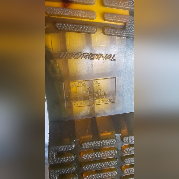 Doc Martens Dr Marten AirWair 1460W Black Smooth Women 8 Original - Picture 8 of 12